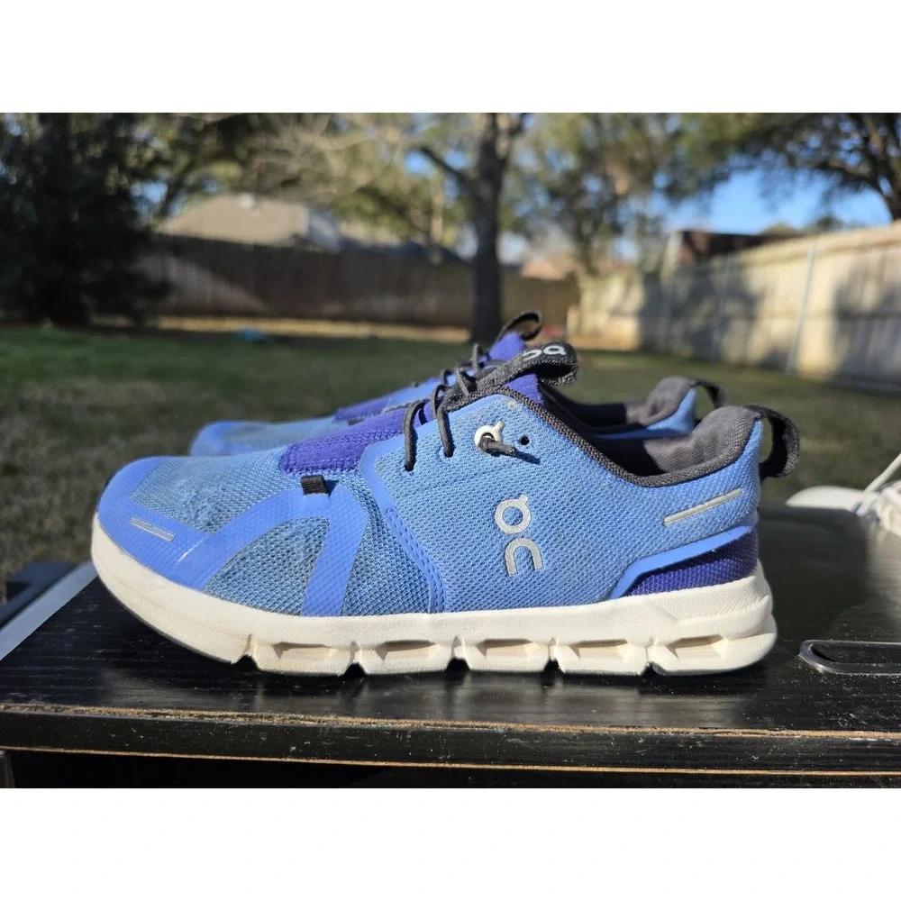 On Cloud Running Shoes Mens Blue Purple CloudTec Sneakers Swiss Engineering